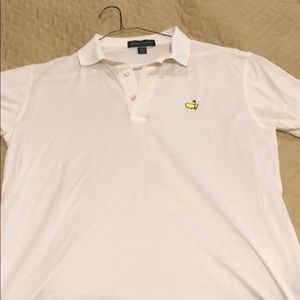 Masters Polo - white, size Men’s Medium